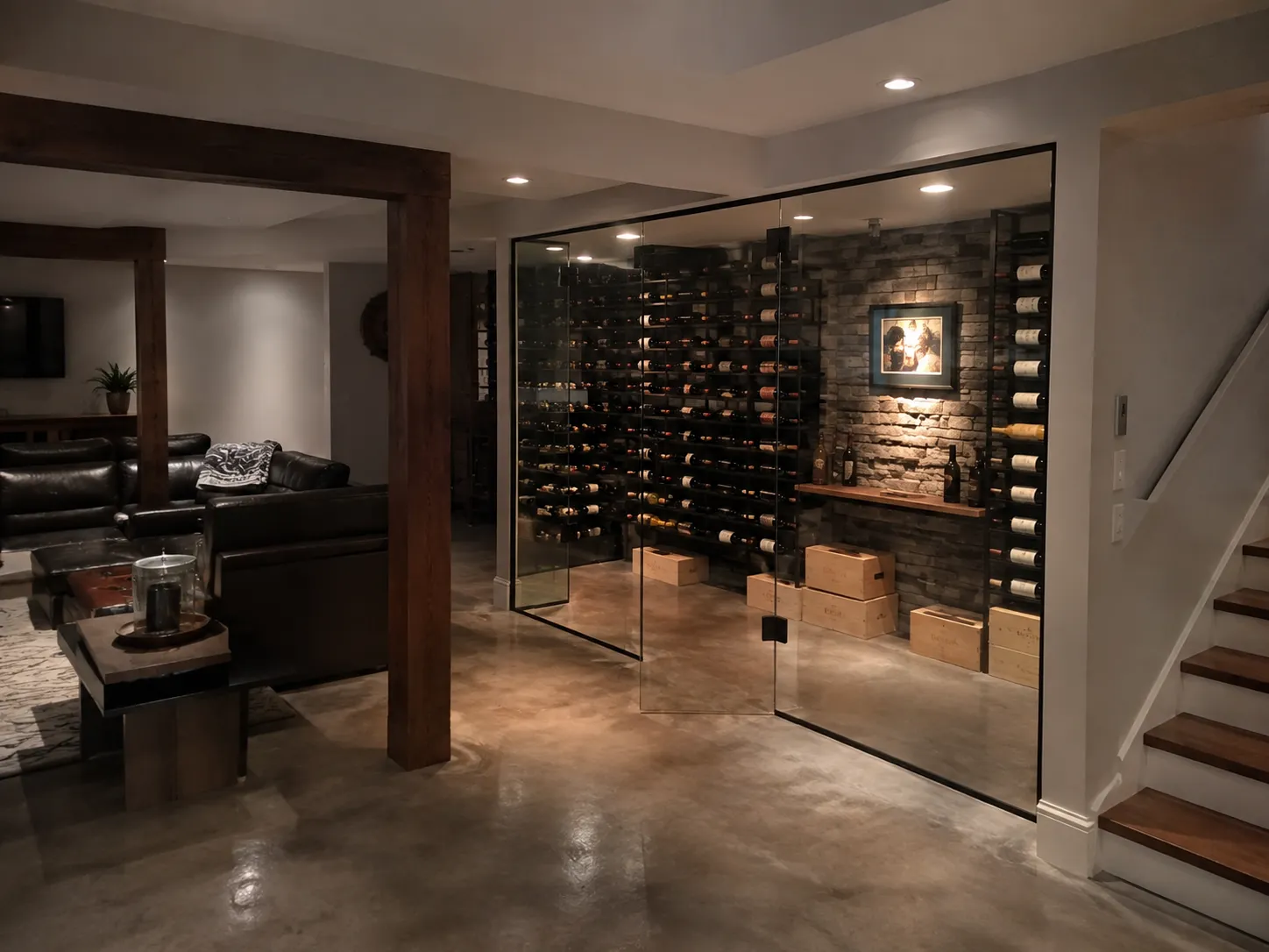 Glass Wine Cellar Ideas